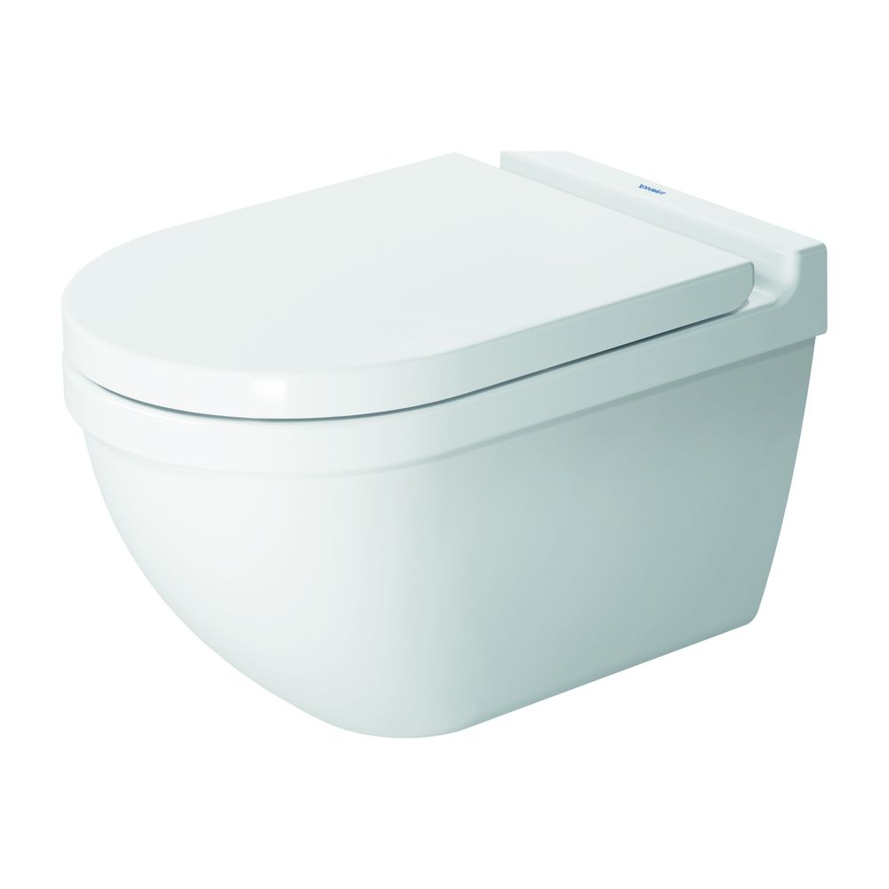 Duravit Starck 3 Wand-WC 540x365x380mm, Weiß Hochglanz, 4,5l, Tiefspüler, geschloss... DURAVIT-2225090000 4021534589171 (Abb. 3)