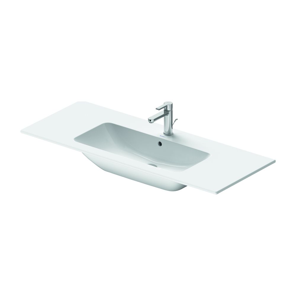 Duravit ME by Starck Waschtisch 490x1230x180mm WonderGliss Weiß Hochglanz, Rechte... DURAVIT-23361200001 4053424052076 (Abb. 10)