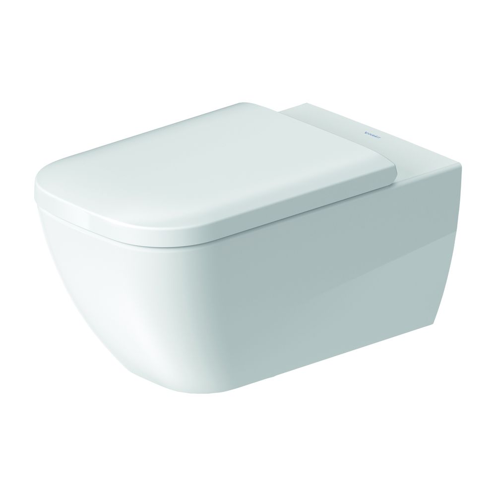 Duravit Happy D.2 Wand-WC 620x365x345mm, Weiß Hochglanz, 4,5l, WonderGliss, Tiefsp... DURAVIT-25500900001 4021534930959 (Abb. 1)