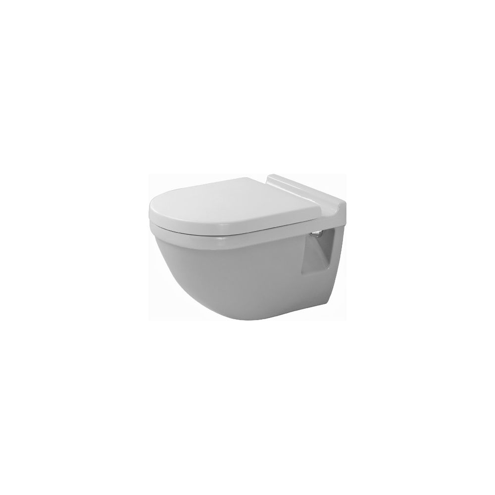 Duravit Starck 3 Wand-WC 540x365x355mm, Weiß Hochglanz, 6l, Flachspüler, geschlosse... DURAVIT-2201090000 4021534223631 (Abb. 1)