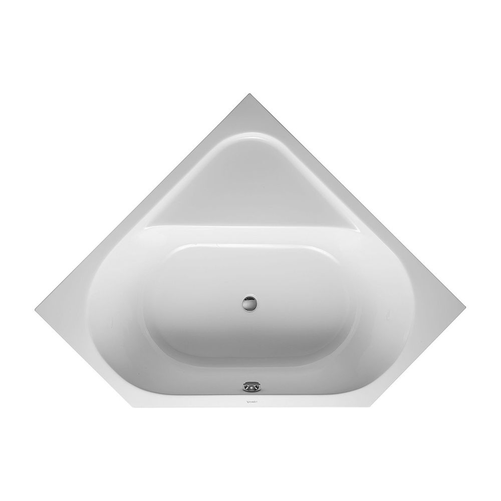 Duravit D-Code Badewanne 420x1400x1400mm, Weiß glänzend, Fünfeck, Einbau, 2 Rü... DURAVIT-700137000000000 4021534394287 (Abb. 4)