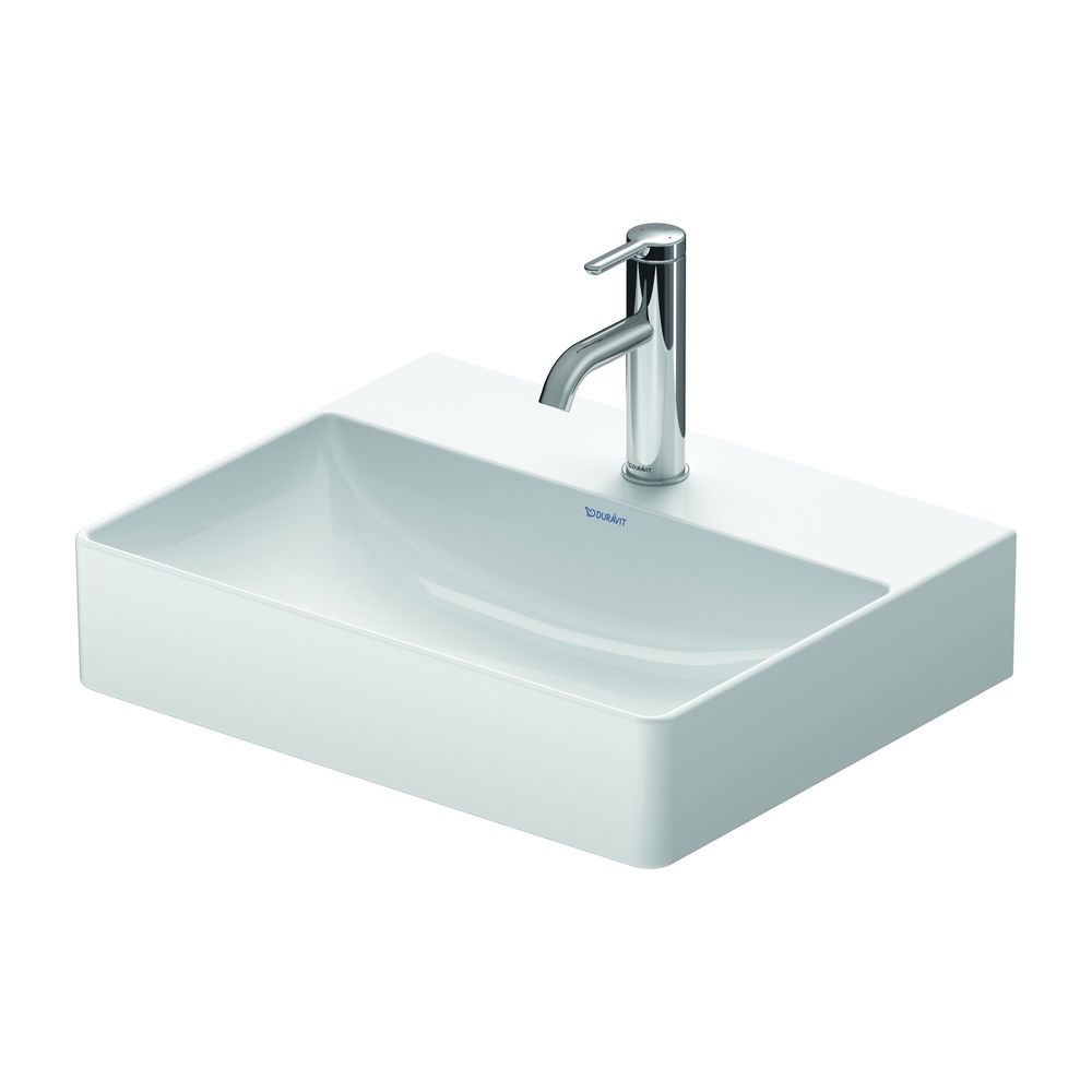 Duravit DuraSquare Waschtisch 400x500x145mm Compact WonderGliss Weiß Hochglanz Rec... DURAVIT-23565000711 4063382007278 (Abb. 2)