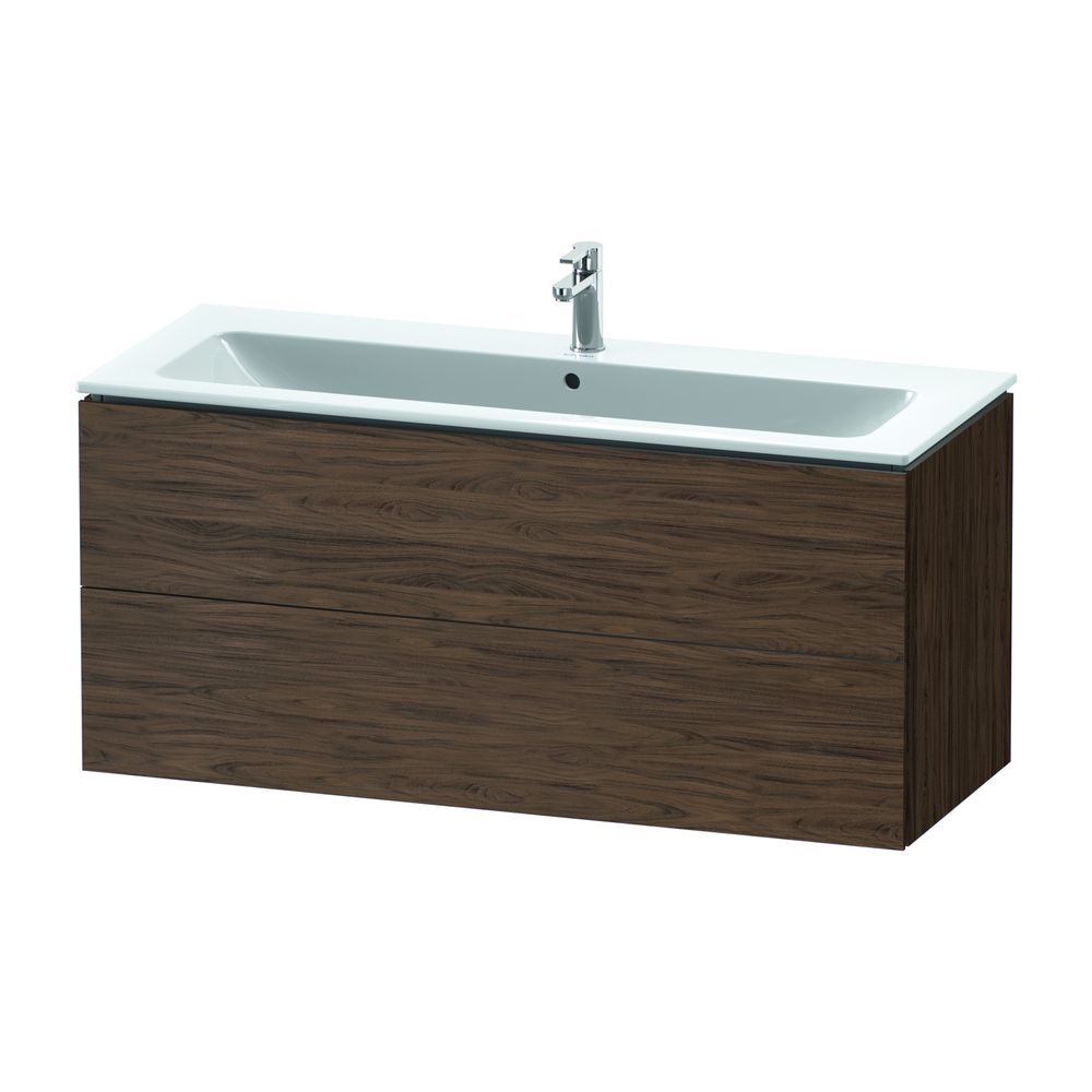 Duravit L-Cube Waschtischunterbau wandh. 481x1220x550mm Nusb.dunkel Matt, Grifflos... DURAVIT-LC624302121 4053424646237 (Abb. 2)