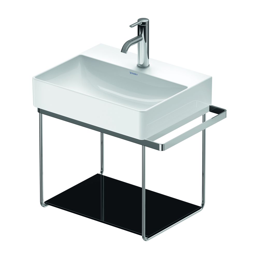 Duravit DuraSquare Glaseinleger Einscheibensicherheitsglas 310x470x8mm, Schwarz, fü... DURAVIT-0099718400 4063382101389 (Abb. 2)