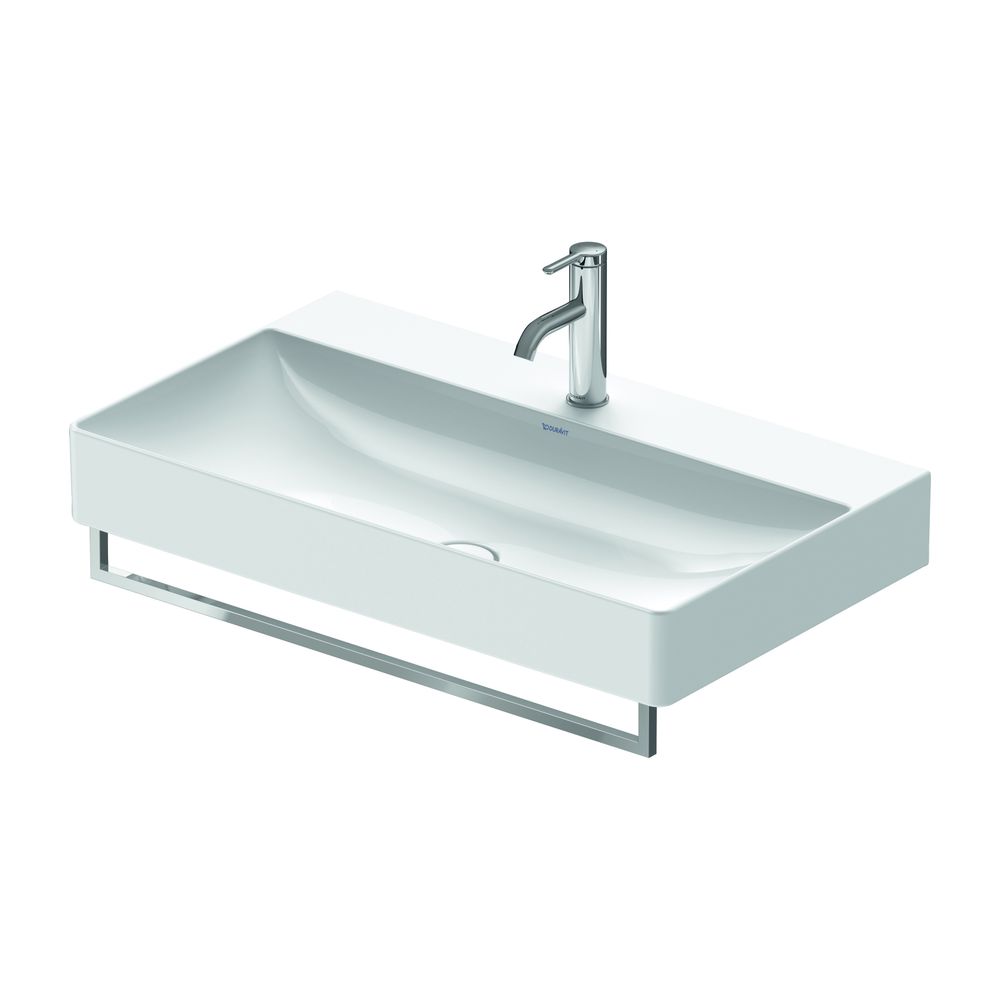 Duravit Universal Handtuchhalter 64x746x71mm, Mattschwarz, Messing, 1 Arm, mit Befe... DURAVIT-0031214600 4053424895772 (Abb. 1)