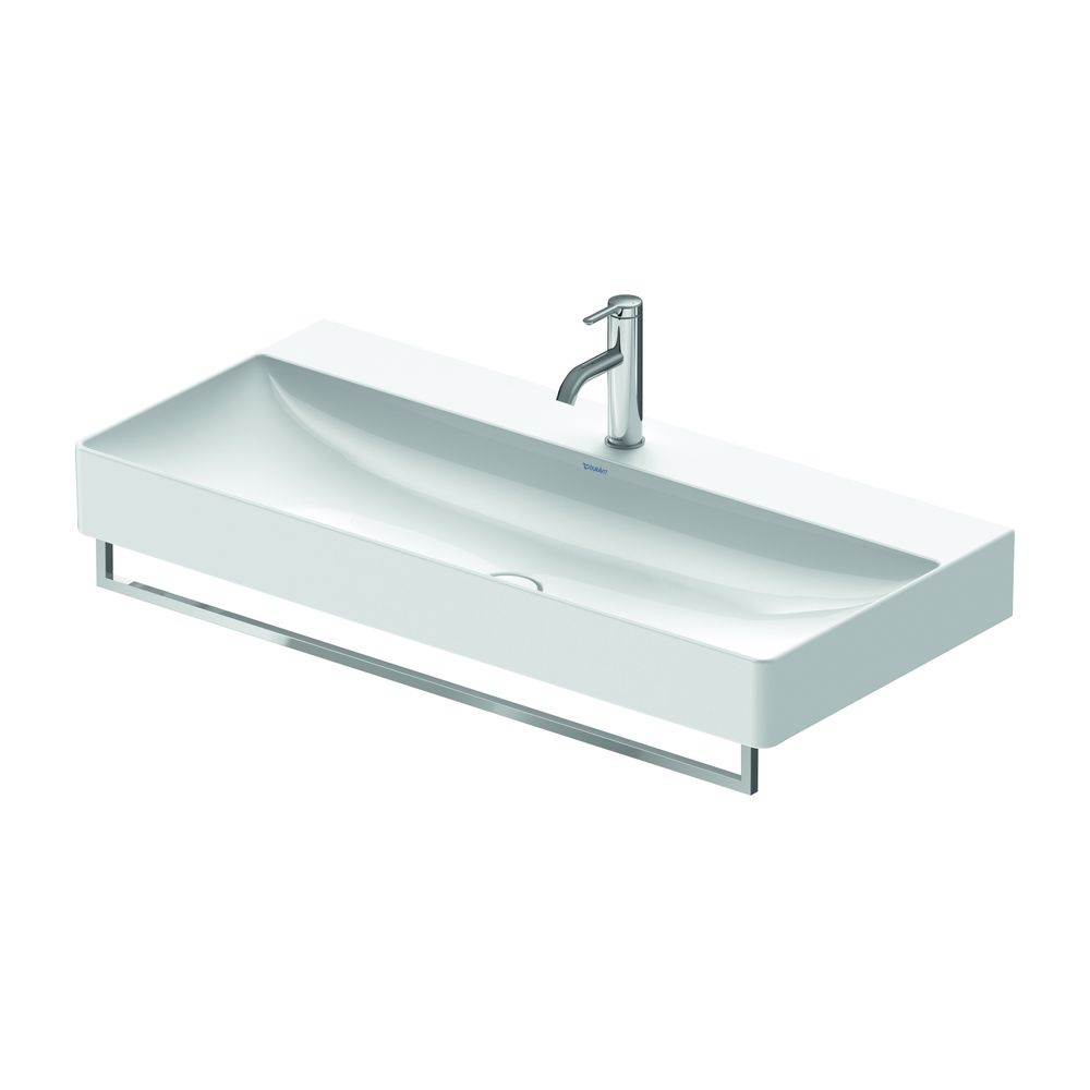 Duravit Universal Handtuchhalter 64x941x71mm, Mattschwarz, Messing, 1 Arm, mit Befe... DURAVIT-0031194600 4053424895758 (Abb. 1)