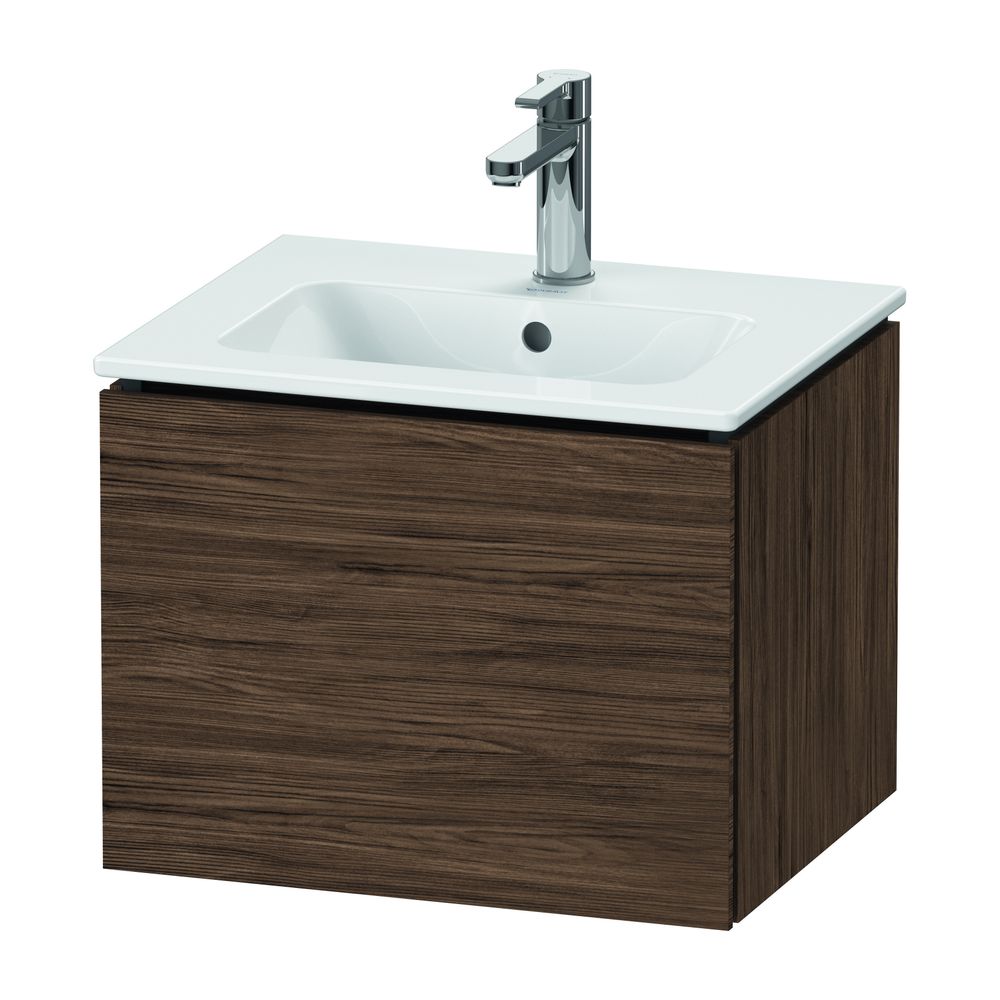 Duravit L-Cube Waschtischunterbau wandh. 421x520x400mm Compact Nusb.dunkel Matt, G... DURAVIT-LC611802121 4063382032812 (Abb. 1)