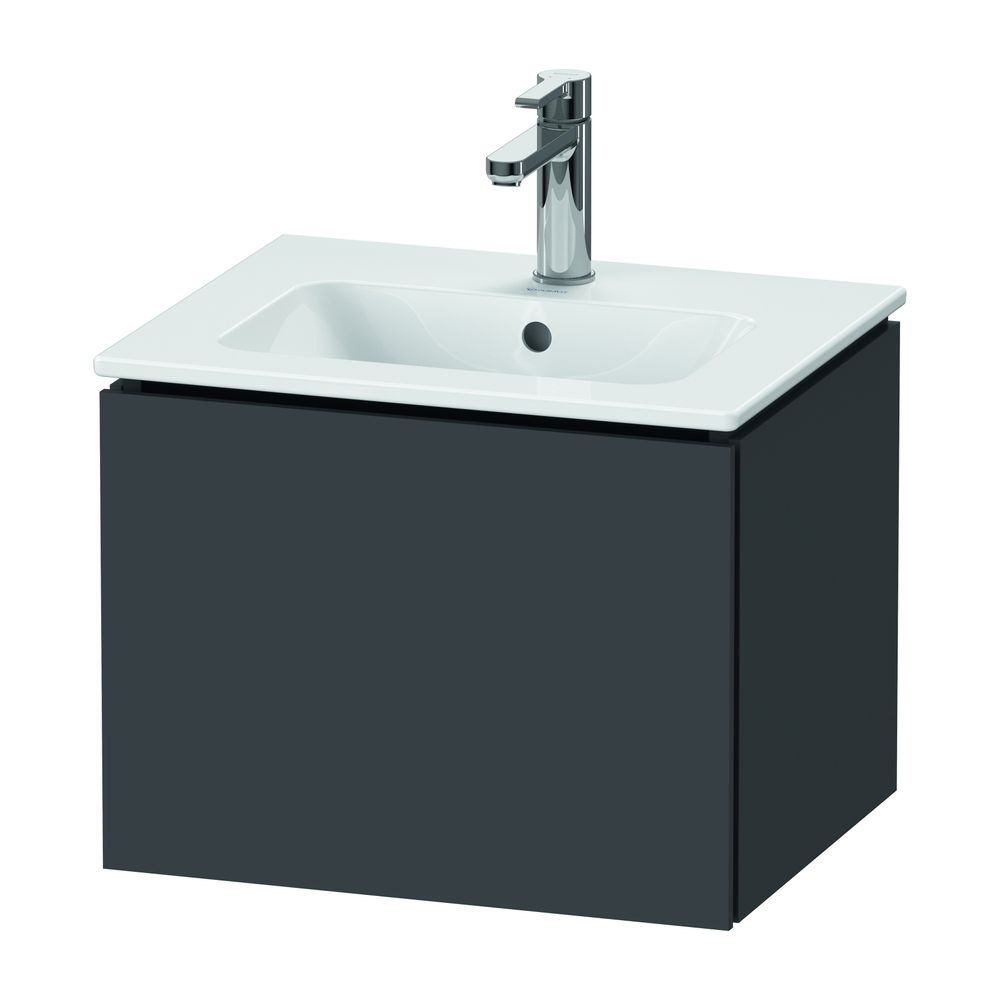Duravit L-Cube Waschtischunterbau wandh. 421x520x400mm Compact Graphit Matt, Griff... DURAVIT-LC611804949 4063382032782 (Abb. 6)