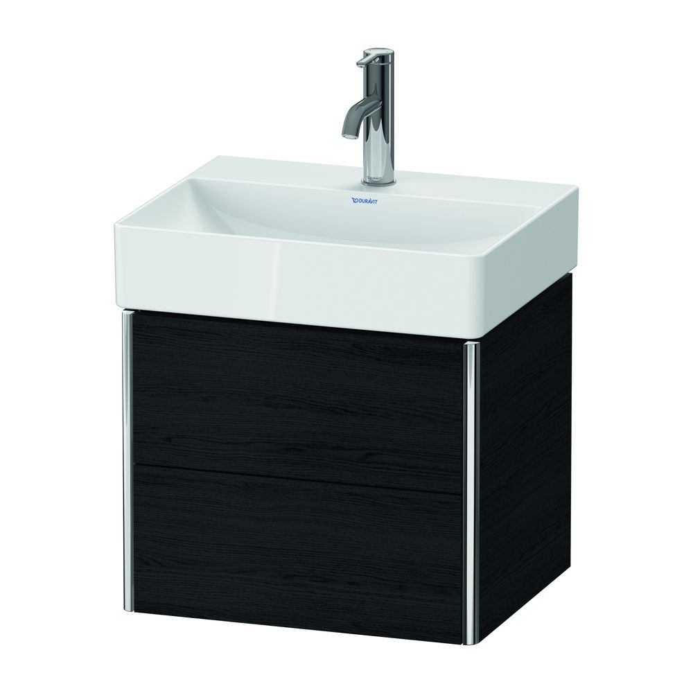 Duravit XSquare Waschtischunterbau wandhäng. 390x484x397mm Compact, Eiche Mattschw... DURAVIT-XS430501616 4063382034892 (Abb. 2)