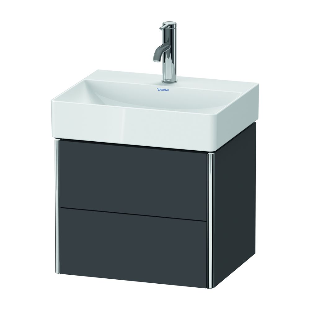 Duravit XSquare Waschtischunterbau wandhäng. 390x484x397mm Compact, Graphit Matt, ... DURAVIT-XS430504949 4063382034885 (Abb. 2)