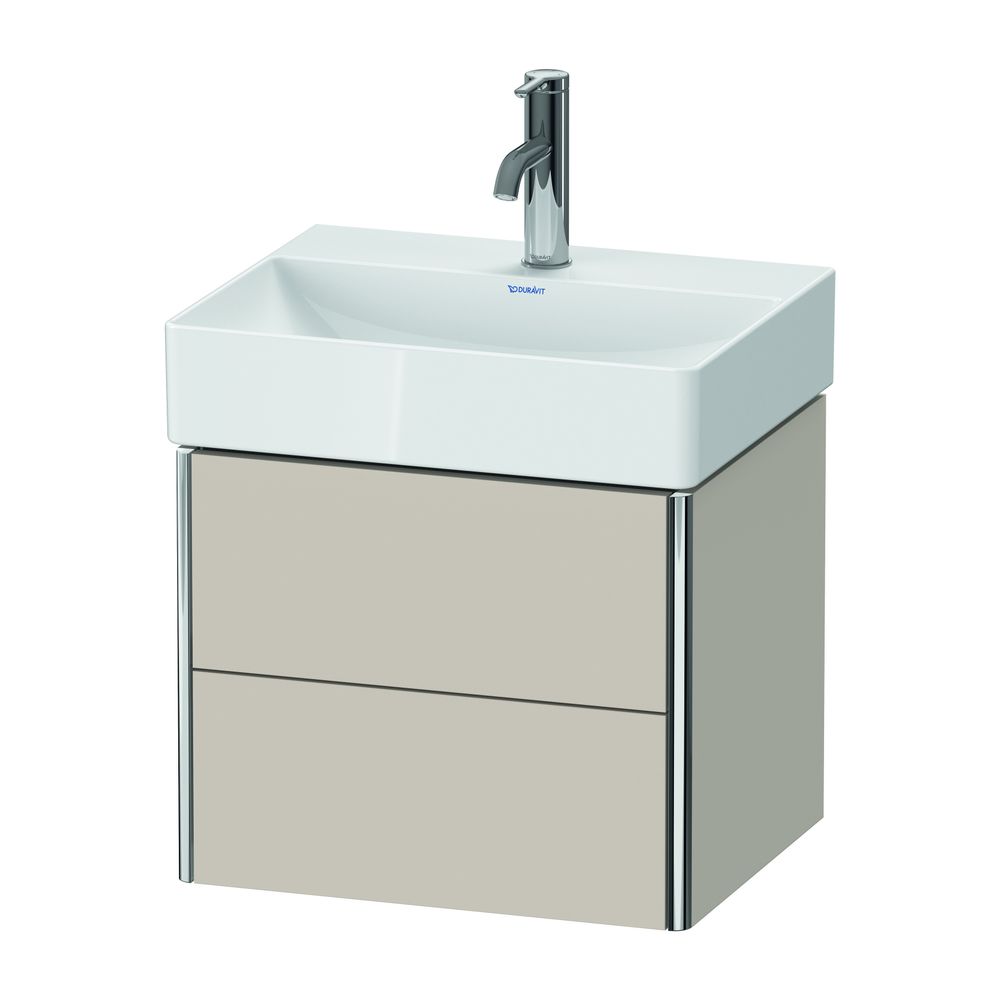 Duravit XSquare Waschtischunterbau wandhäng. 390x484x397mm Compact, Taupe Matt, Gr... DURAVIT-XS430509191 4063382034861 (Abb. 2)
