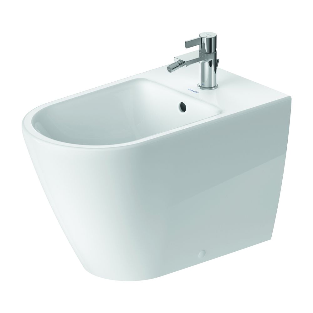 Duravit D-Neo Stand Bidet 650x370x400mm, Weiß Hochglanz, 1 HL, mit Überlauf mit Bef... DURAVIT-2294100000 4063382017208 (Abb. 4)
