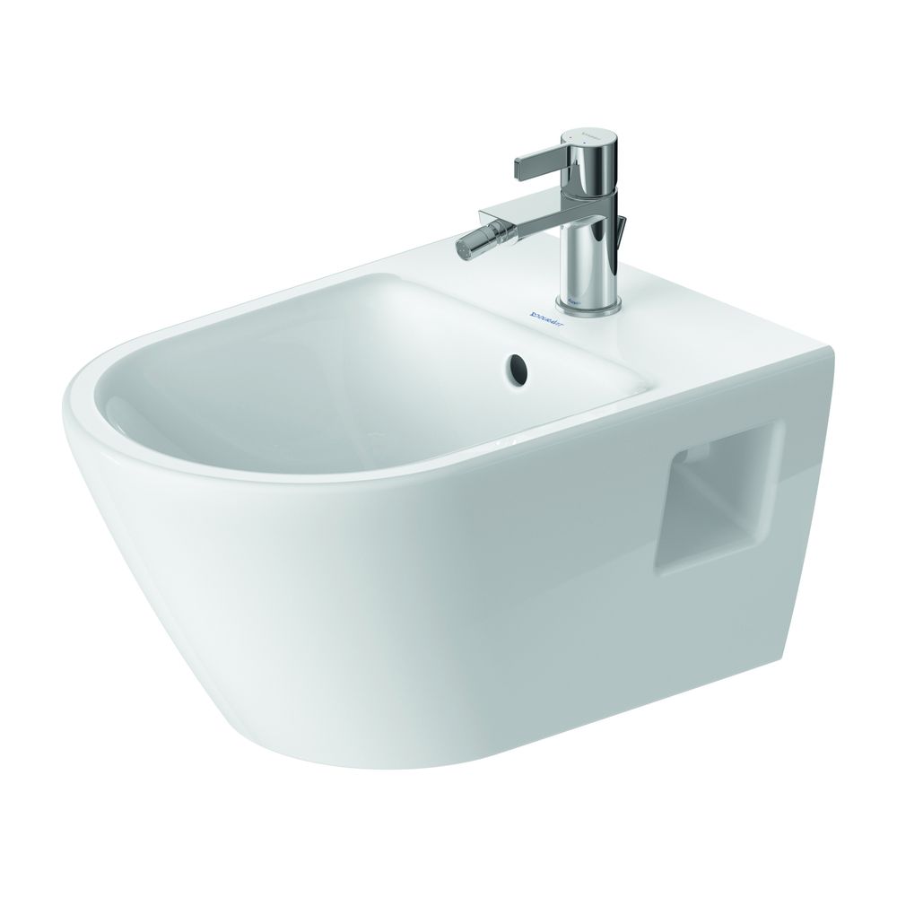 Duravit D-Neo Wandbidet 540x360x400mm, Weiß Hochglanz, mit HLB, 1 HL, mit Überlauf... DURAVIT-2295150000 4063382017246 (Abb. 2)