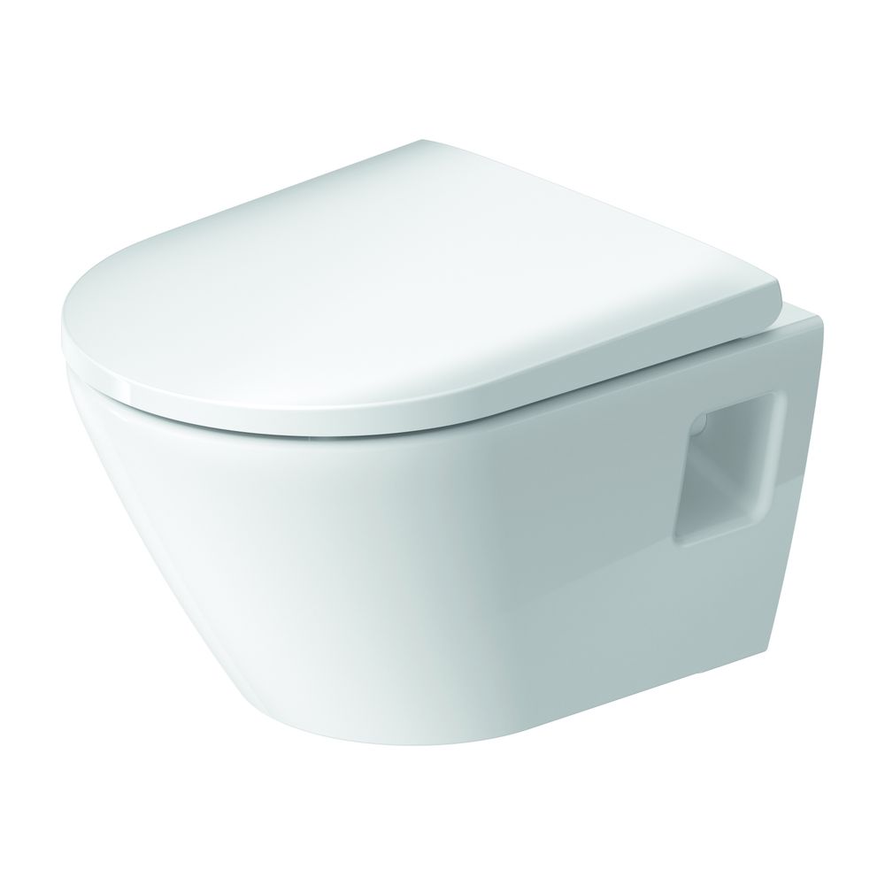 Duravit D-Neo Wand-WC 480x370x400mm, Weiß Hochglanz, 4,5l, Tiefspüler, rimless, wa... DURAVIT-2587090000 4063382111265 (Abb. 11)