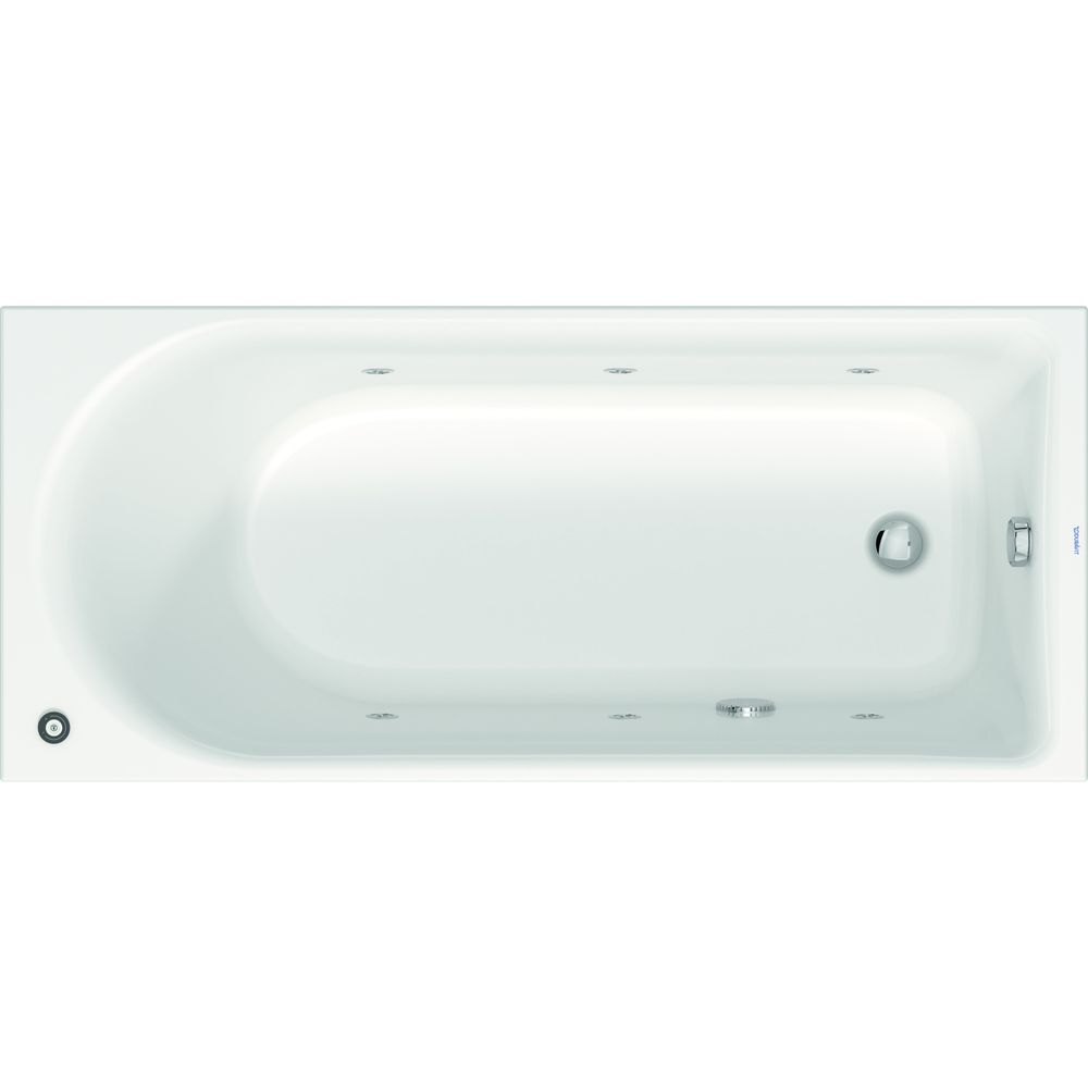 Duravit D-Neo Whirlwanne Rechteckig, Einbau, 700x1600x485mm, Jet Project, 1 Rü... DURAVIT-760472000JP1000 4063382135612 (Abb. 1)