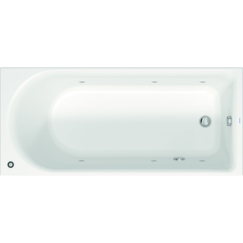 Duravit D-Neo Whirlwanne Rechteckig, Einbau, 800x1800x485mm, Jet Project, 1 Rü... DURAVIT-760475000JP1000 4063382135629 (Abb. 1)