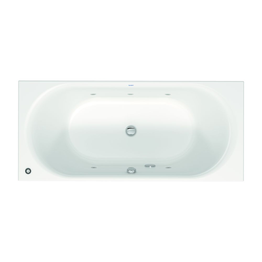 Duravit D-Neo Whirlwanne Rechteckig, Einbau, 800x1800x485mm, Jet Project, 2 Rü... DURAVIT-760476000JP1000 4063382135636 (Abb. 1)