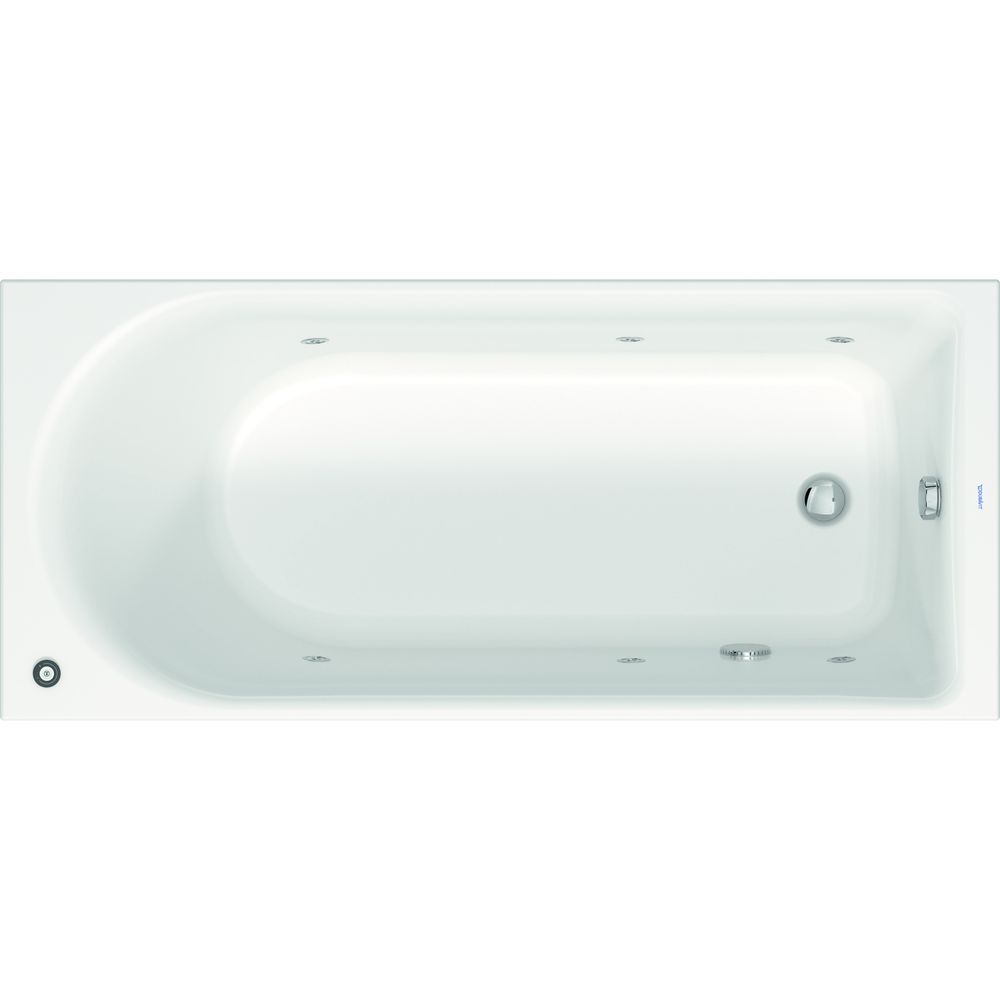 Duravit D-Neo Whirlwanne Rechteckig, Einbau, 750x1700x485mm, Jet Project, 1 Rü... DURAVIT-760479000JP1000 4063382135650 (Abb. 1)