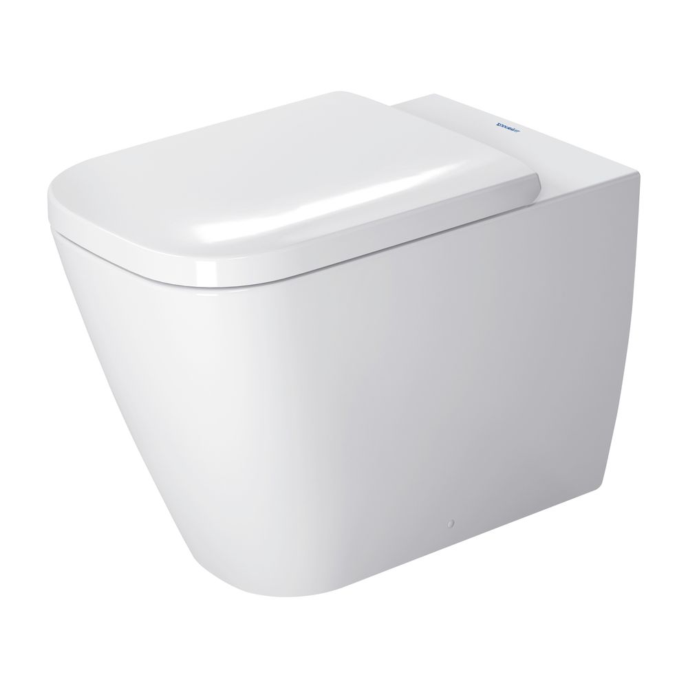 Duravit Happy D.2 Stand WC 570x365x400mm, Weiß HG, Back to wall, 4,5/3l, Tiefspüler... DURAVIT-2159090000 4021534856105 (Abb. 2)
