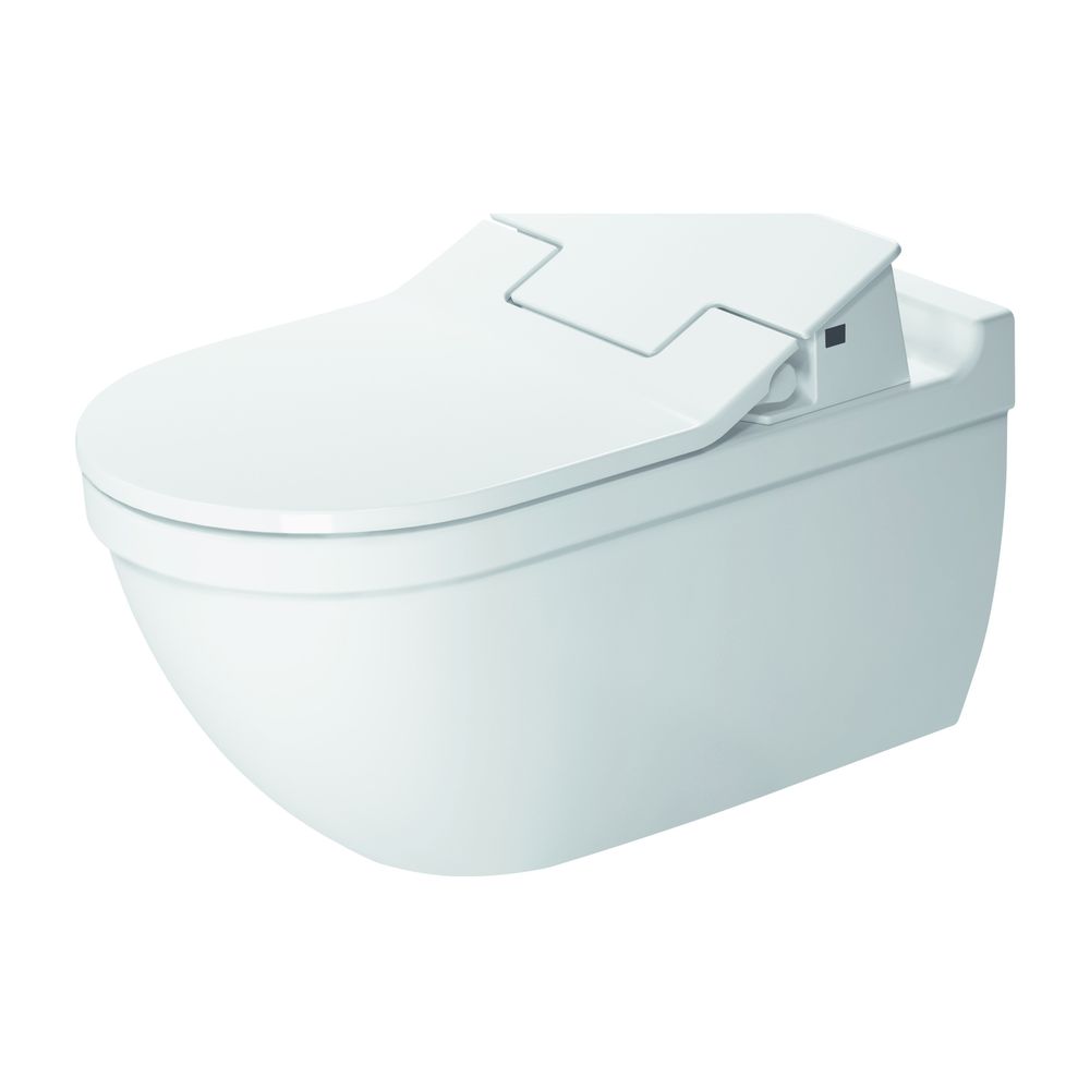 Duravit Starck 3 Wand-WC für Dusch-WC-Sitz 620x365x435mm, Weiß Hochglanz, 4,5l, Wo... DURAVIT-22265900001 4021534822162 (Abb. 2)