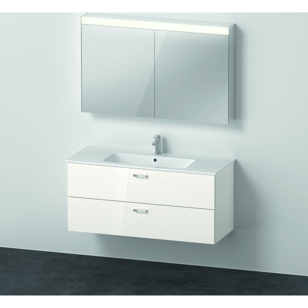 Duravit XBase Möbelwaschtisch, Waschtischunterbau, Spiegelschrank 490x1230x2000mm,... DURAVIT-XB007804545 4053424987675 (Abb. 4)
