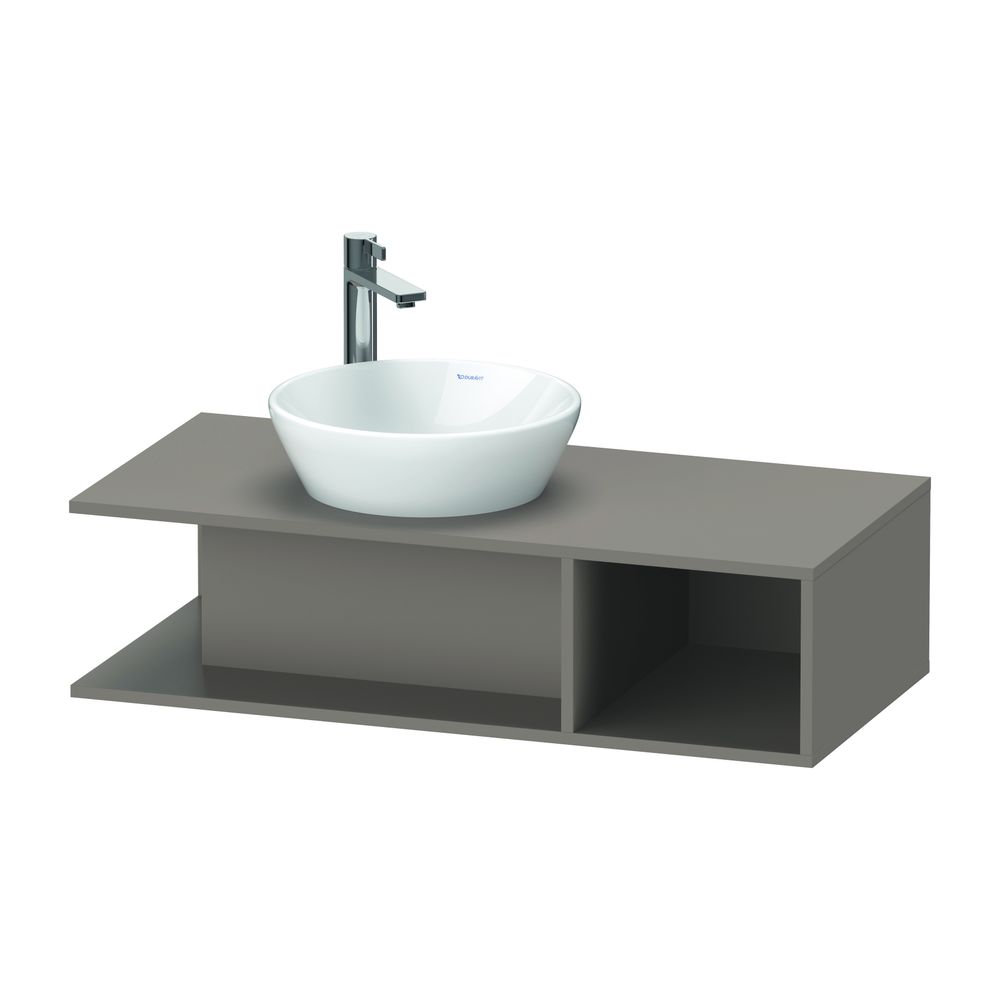 Duravit D-Neo Konsolenwaschtischunterbau wandh. 480x1000x260mm, Compact, Basalt Ma... DURAVIT-DE491904343 4063382110268 (Abb. 1)