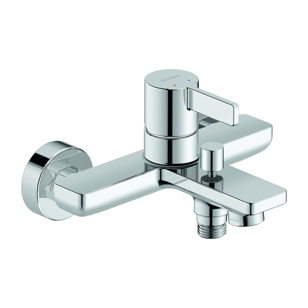Duravit D-Neo Einhebel-Wannenmischer Aufputz, Chrom, 20,9l/min, S-Anschlüsse, 1/2... DURAVIT-DE5230000010 8000177305078 (Abb. 4)