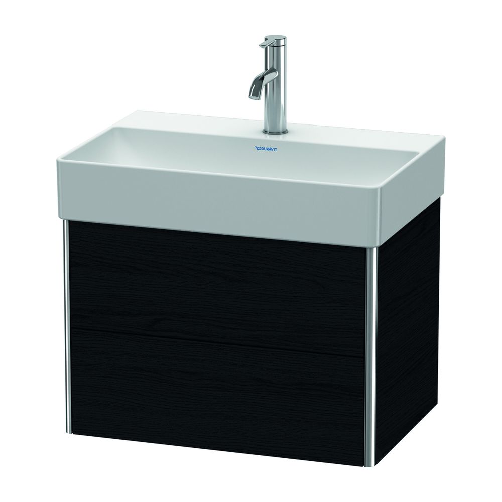 Duravit XSquare Waschtischunterbau wandhäng. 390x584x397mm Compact, Eiche Mattschw... DURAVIT-XS416701616 4063382136756 (Abb. 2)