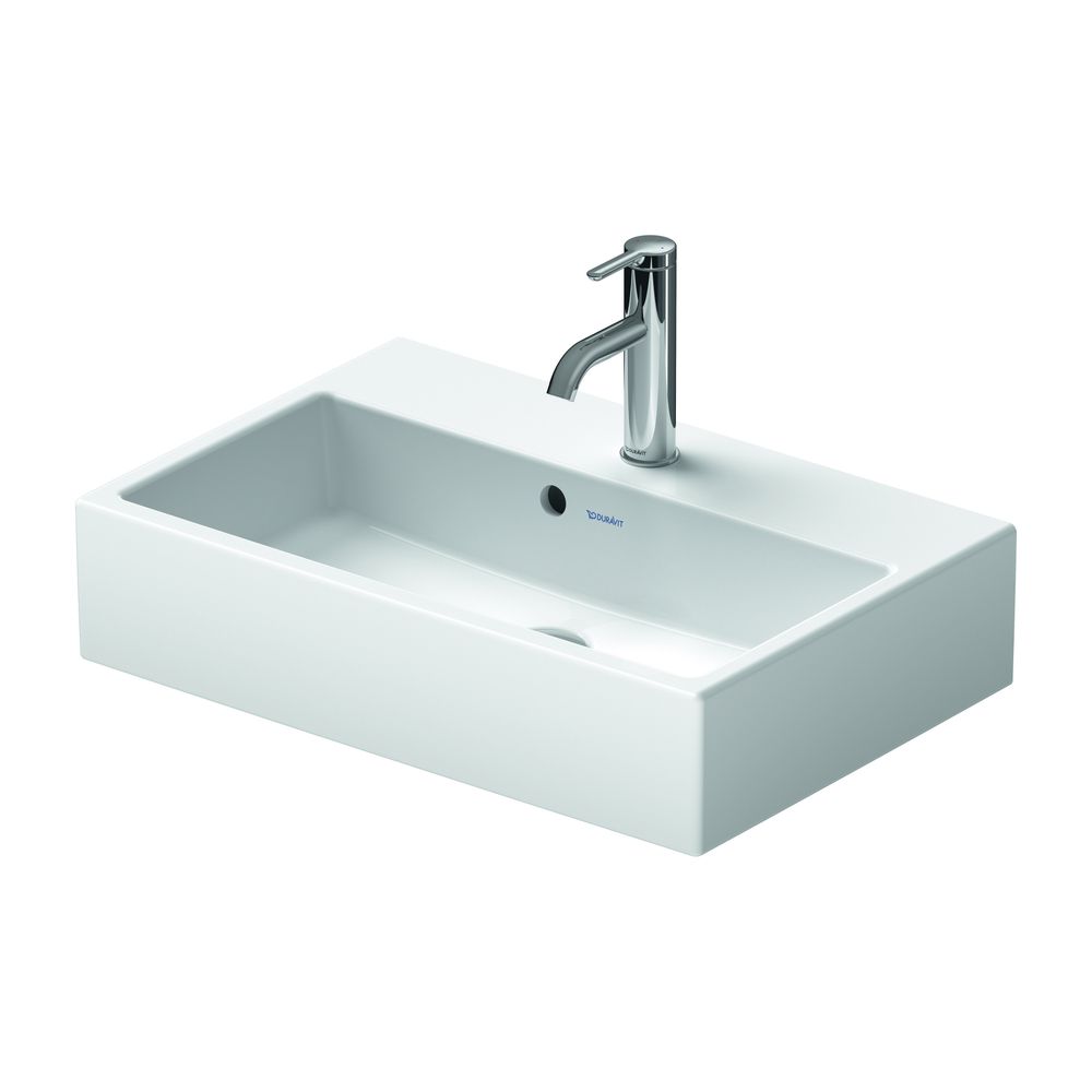Duravit Vero Air Waschtisch 400x600x160mm, Compact, WonderGliss, Weiß Hochglanz, R... DURAVIT-23686000001 4063382007414 (Abb. 2)
