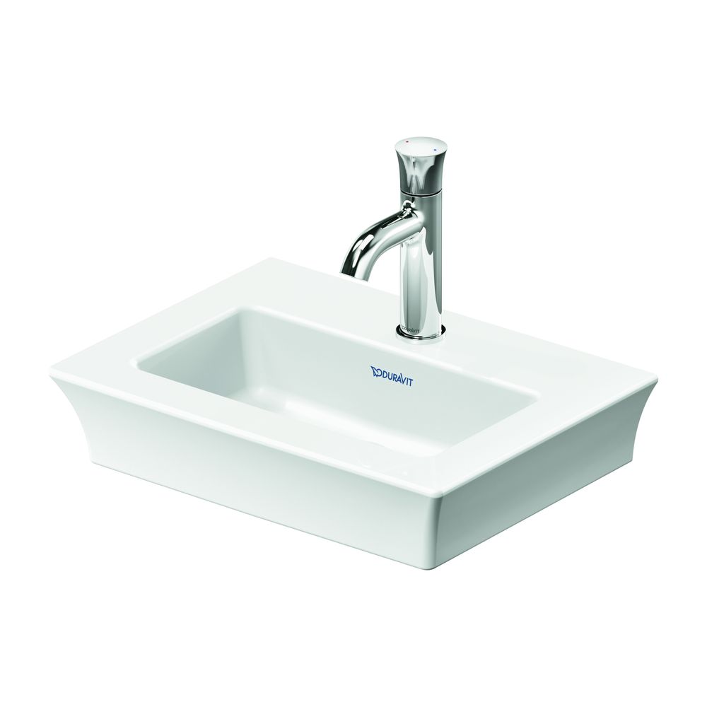 Duravit White Tulip Handwaschbecken 330x450x135mm, Weiß Hochglanz, WonderGliss, Re... DURAVIT-07374500411 4063382002211 (Abb. 4)