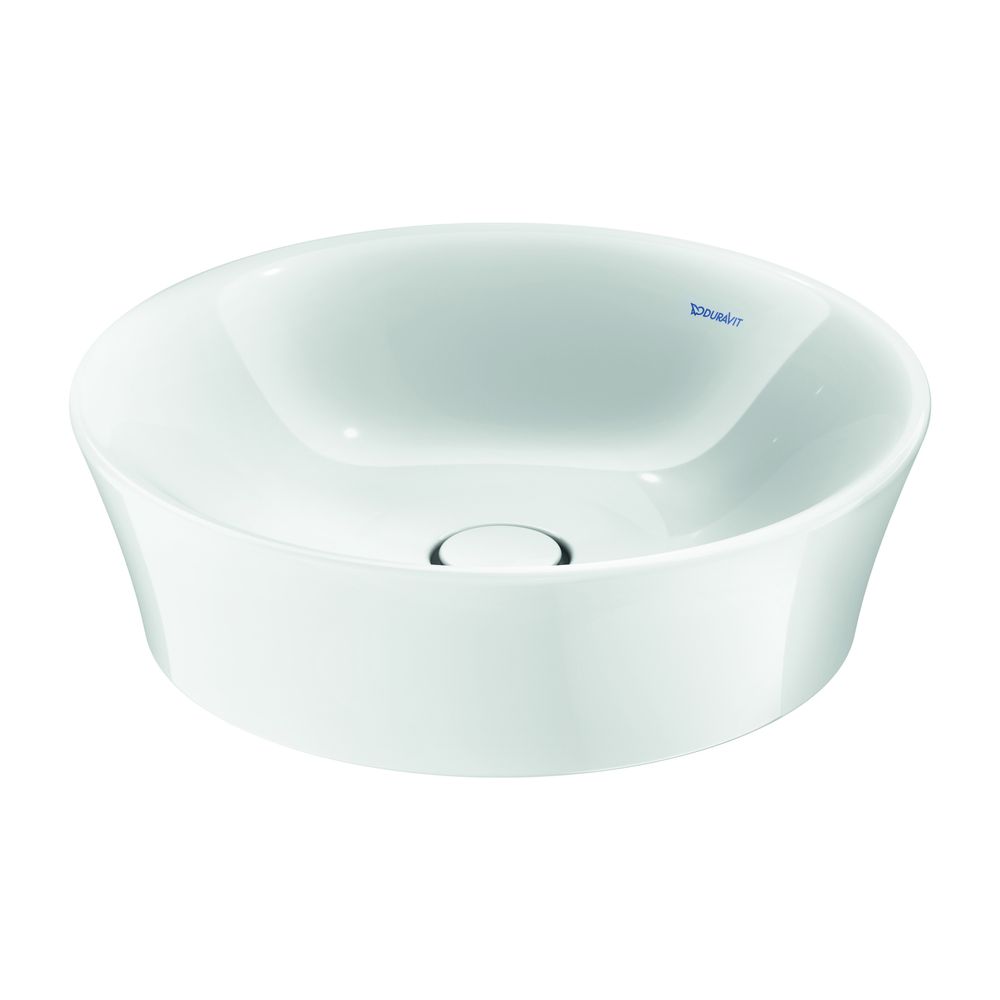 Duravit White Tulip Waschtisch 500x500x160mm, Weiß Hochglanz, Rund, 1 Waschplatz mi... DURAVIT-2365500070 4063382135568 (Abb. 3)