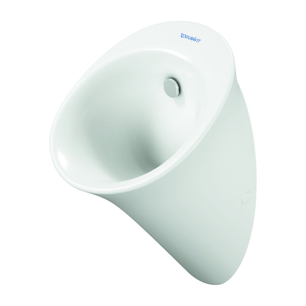 Duravit White Tulip Urinal 340x320x580mm Weiß Hochglanz HYG Rimless, Absauger, mit ... DURAVIT-2817302000 4063382018052 (Abb. 3)
