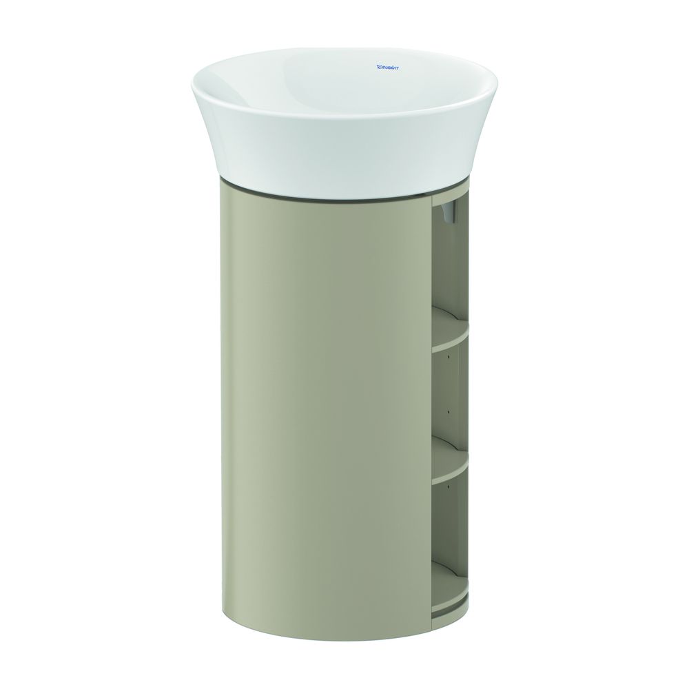 Duravit White Tulip Waschtischunterbau bodenstehend 410x410x750mm, Taupe Seidenmat... DURAVIT-WT423906060 4063382115300 (Abb. 1)