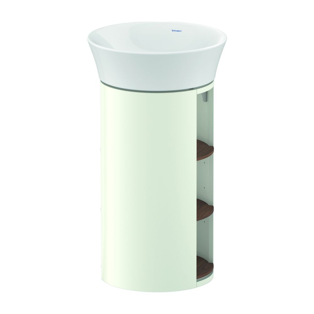 Duravit White Tulip Waschtischunterbau bodenstehend 410x410x750mm, AM Nussb. Matt/... DURAVIT-WT423907736 4063382115478 (Abb. 1)