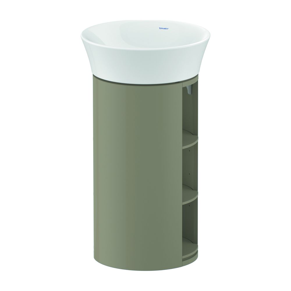 Duravit White Tulip Waschtischunterbau bodenstehend 410x410x750mm, Steingrau Hochg... DURAVIT-WT42390H2H2 4063382115249 (Abb. 2)