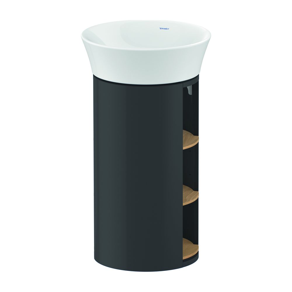 Duravit White Tulip Waschtischunterbau bodens. 410x410x750mm, Eiche Natur Matt/Gra... DURAVIT-WT42390H5H1 4063382115331 (Abb. 2)