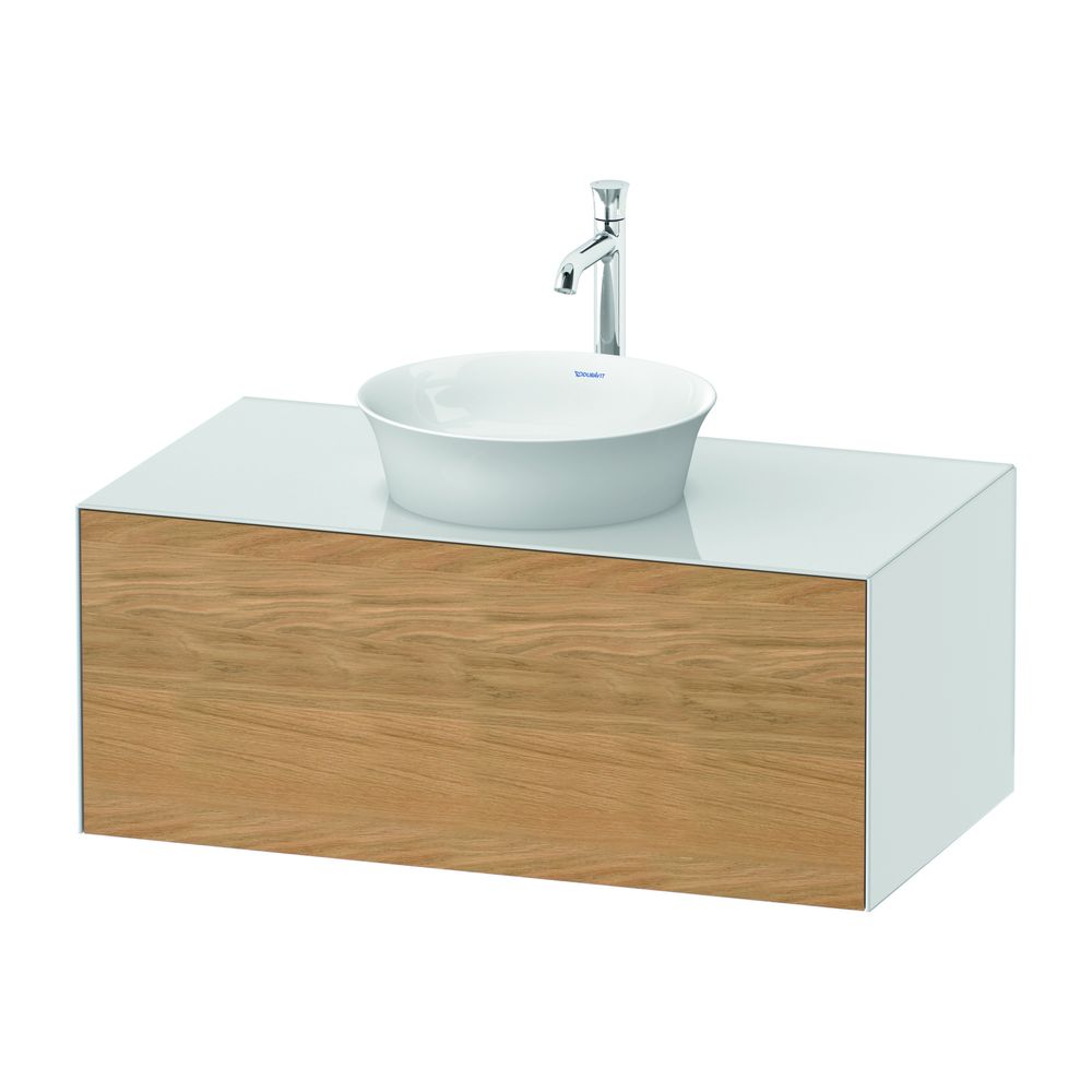 Duravit White Tulip Konsolenwaschtischunterbau wh 550x1000x408mm M mit KSP Eiche N... DURAVIT-WT49760H585 4063382116017 (Abb. 2)
