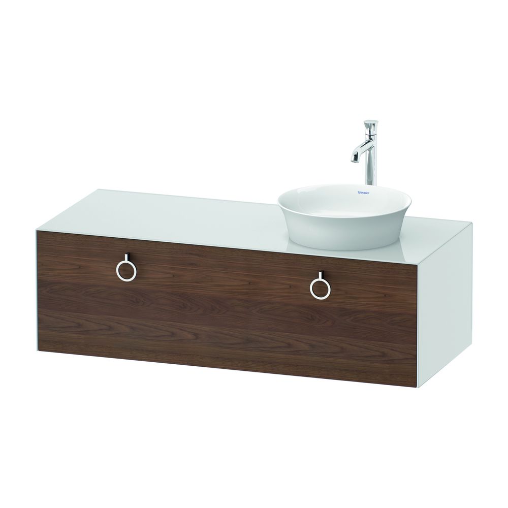 Duravit White Tulip Konsolenwaschtischunterbau wandh 550x1300x408mm R/M KSP AM... DURAVIT-WT4982R77850010 4063382546692 (Abb. 1)
