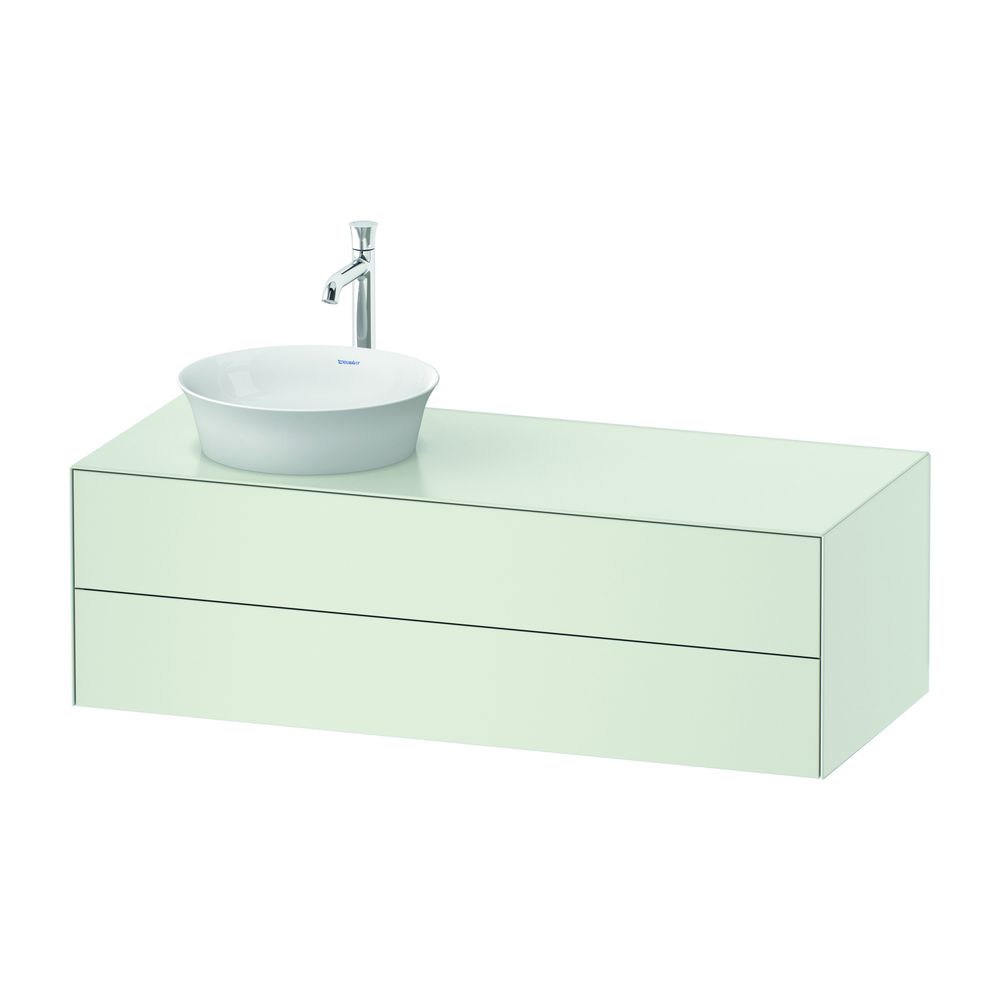 Duravit White Tulip Konsolenwaschtischunterbau wandhäng. 550x1300x408mm L/M mit KS... DURAVIT-WT4987L3636 4063382117717 (Abb. 2)