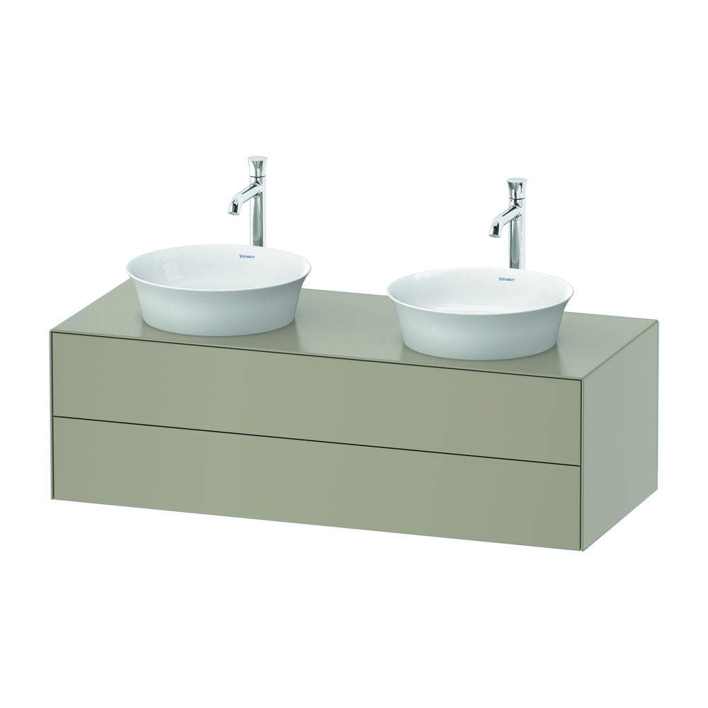 Duravit White Tulip Konsolenwaschtischunterbau wandhäng. 550x1300x408mm B/M KS... DURAVIT-WT4988B60600010 4063382540911 (Abb. 2)