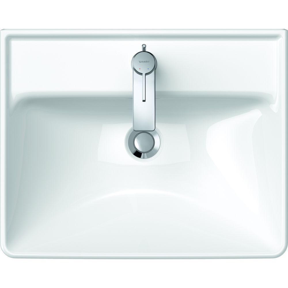 Duravit D-Neo Waschtisch 440x550x165mm wandhäng., Weiß Hochglanz, Rechteckig, 1 Wa... DURAVIT-2366550000 4063382016287 (Abb. 10)