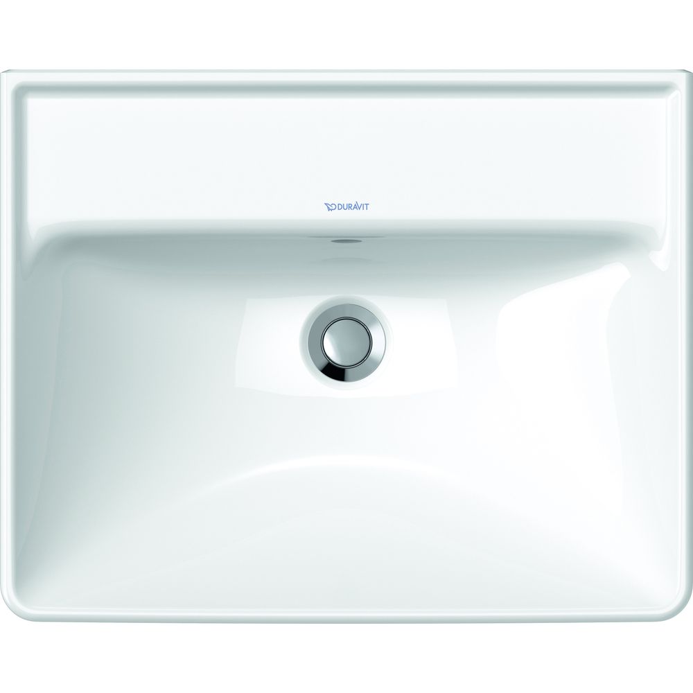 Duravit D-Neo Waschtisch 440x550x165mm wandhängend, Weiß Hochglanz, Rechteckig, 1 W... DURAVIT-2366550060 4063382016324 (Abb. 3)