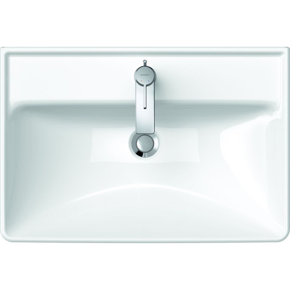 Duravit D-Neo Waschtisch 440x650x165mm wandhäng., Weiß Hochglanz, Rechteckig, 1 Was... DURAVIT-2366650000 4063382016607 (Abb. 8)