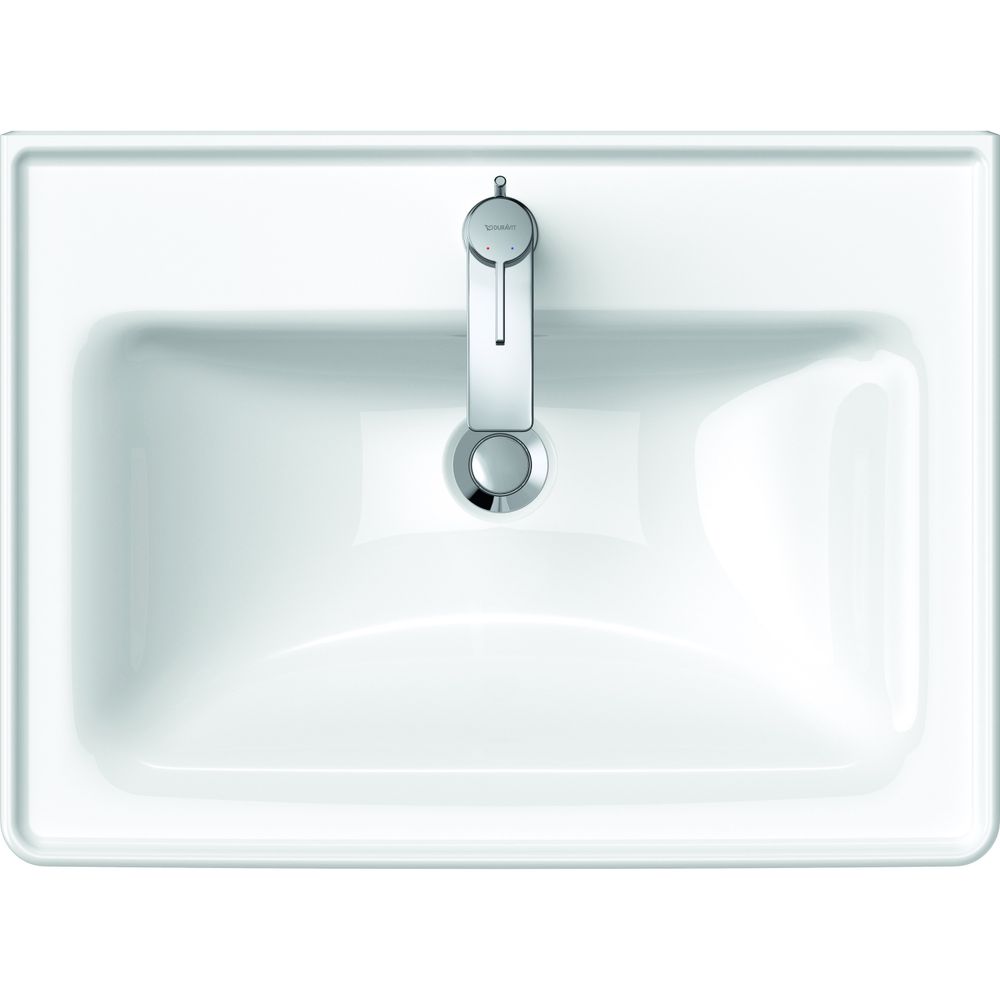 Duravit D-Neo Waschtisch 480x650x160mm, Weiß Hochglanz, Rechteckig, 1 Waschplatz/H... DURAVIT-2367650000 4063382015624 (Abb. 11)