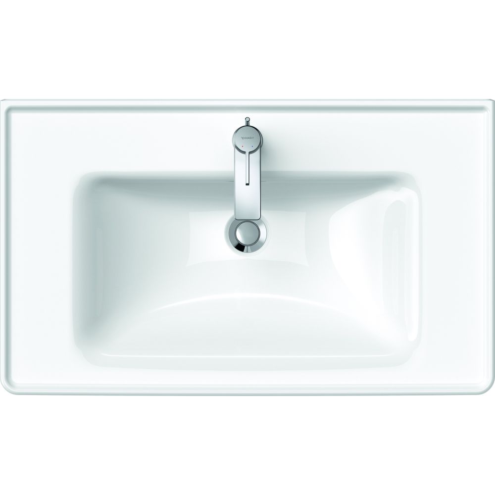 Duravit D-Neo Waschtisch 480x800x165mm, Weiß Hochglanz, Rechteckig, 1 Waschplatz/H... DURAVIT-2367800000 4053424981970 (Abb. 14)
