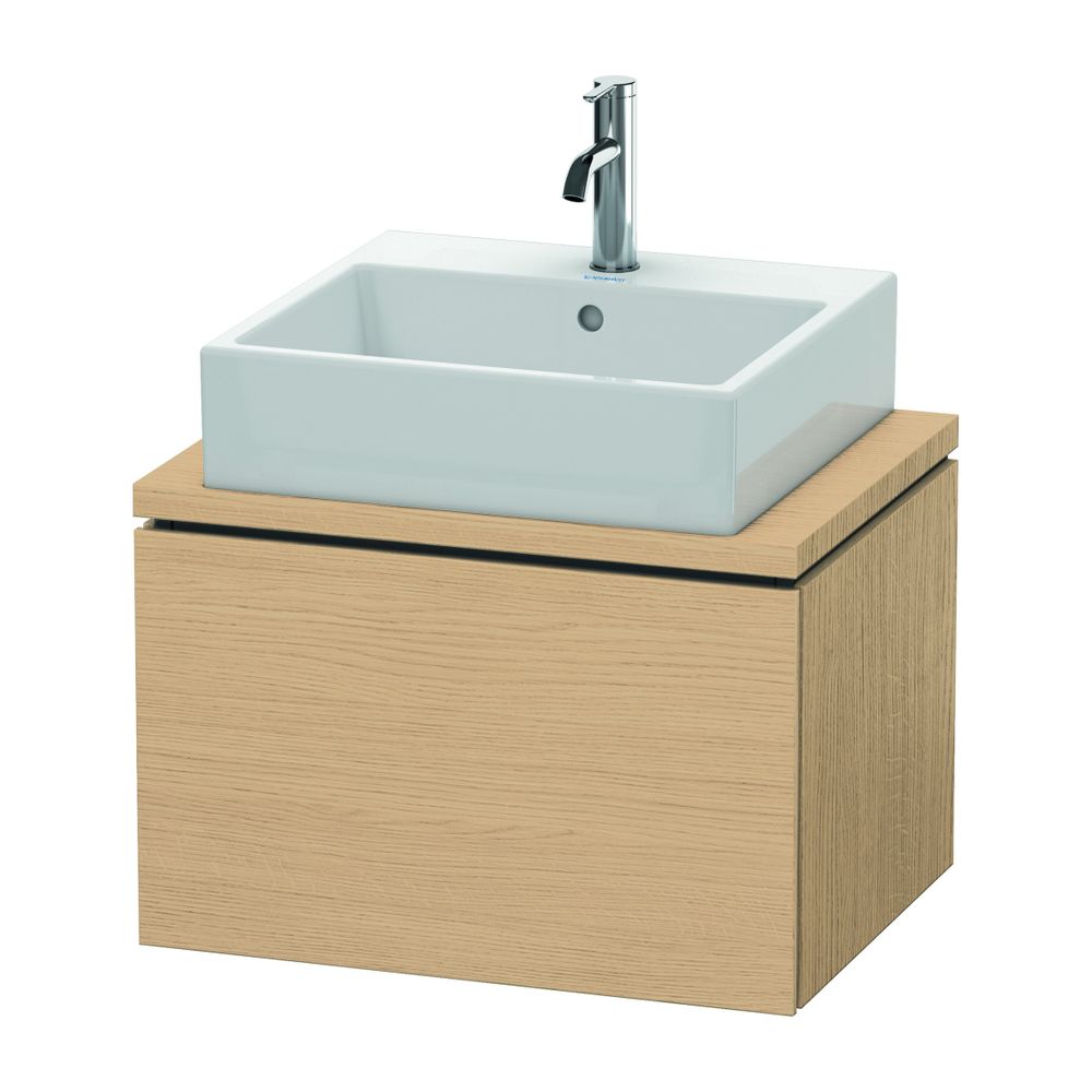 Duravit L-Cube Konsolenwaschtischunterbau wandh. 477x620x400mm ohne KSP Compact Na... DURAVIT-LC580003030 4063382089519 (Abb. 1)
