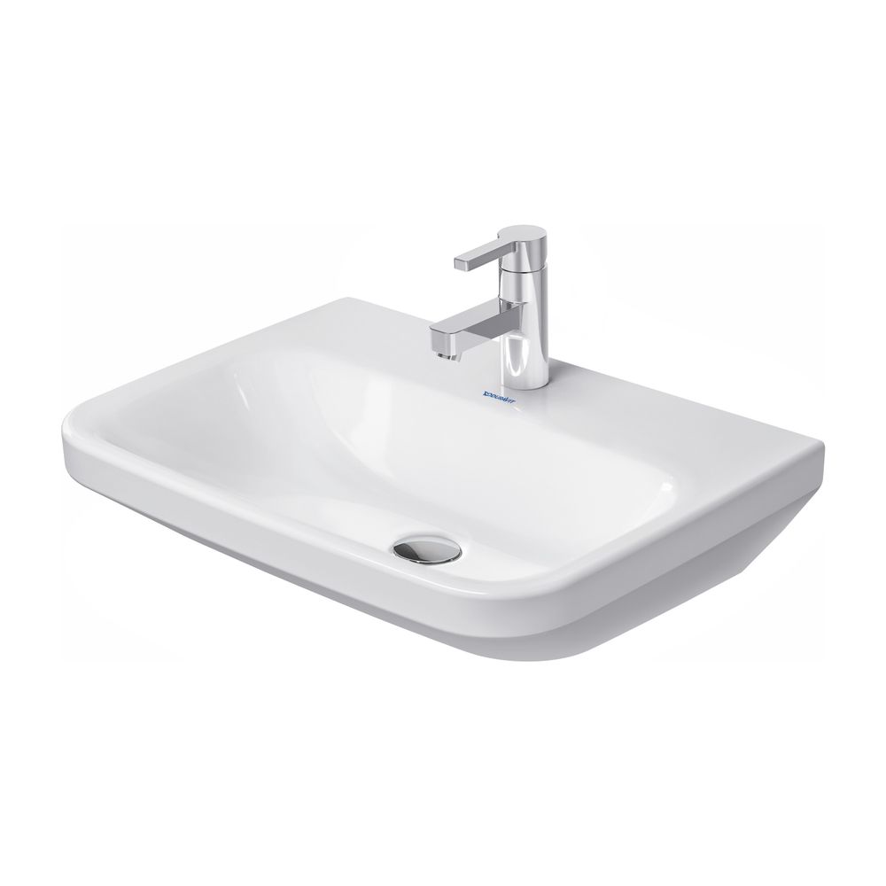 Duravit DuraStyle Waschtisch 440x600x170mm wh Weiß Hochglanz, Rechteckig, WonderGl... DURAVIT-23246000001 4021534899355 (Abb. 2)