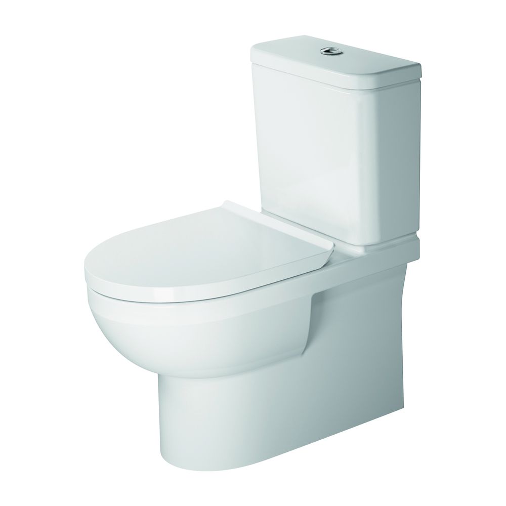 Duravit No.1 Stand WC für Kombination 650x365x420mm, Weiß Hochglanz, HygieneGlaze, ... DURAVIT-2182092000 4053424507804 (Abb. 2)