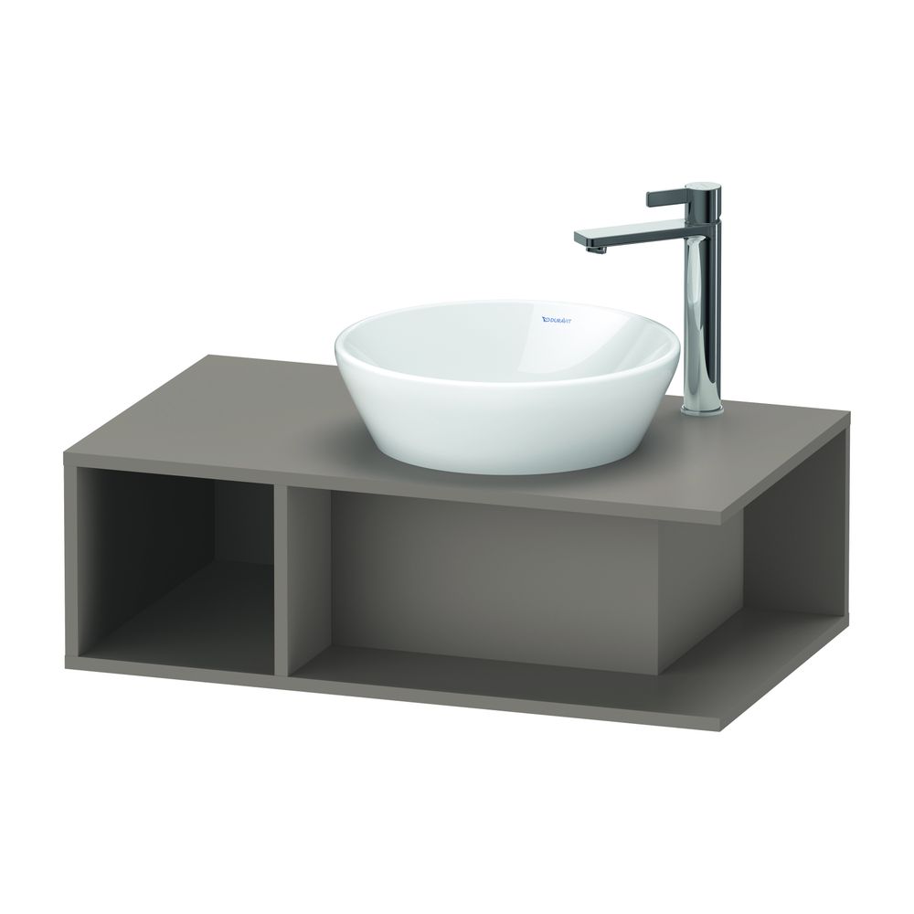 Duravit D-Neo Konsolenwaschtischunterbau wandh. 480x800x260mm, Compact, Basalt Mat... DURAVIT-DE493804343 4063382165848 (Abb. 1)