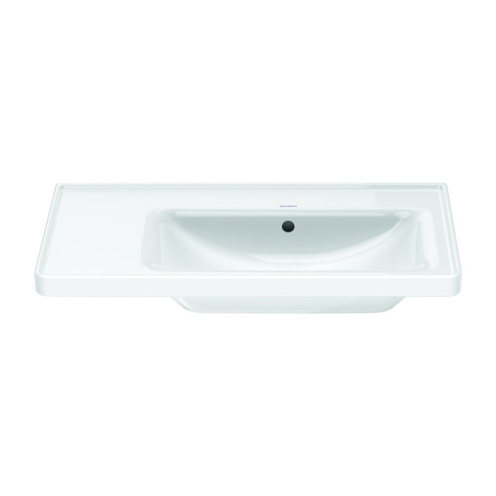 Duravit D-Neo Waschtisch 480x800x160mm, Weiß Hochglanz, Rechteckig, 1 Waschplatz R,... DURAVIT-2370800060 4063382016867 (Abb. 2)